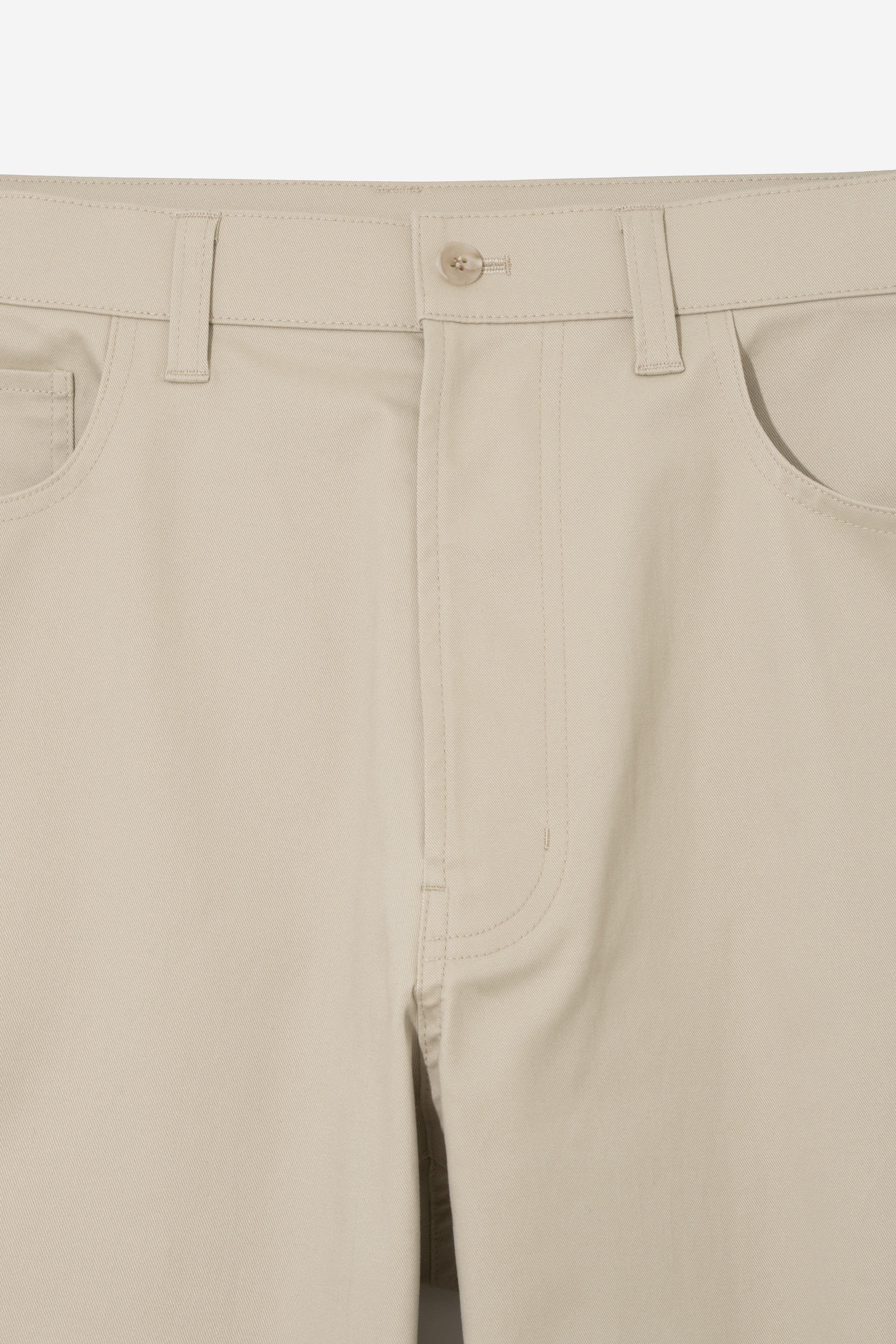 5-Pocket Vintage Chino Pants - Beige