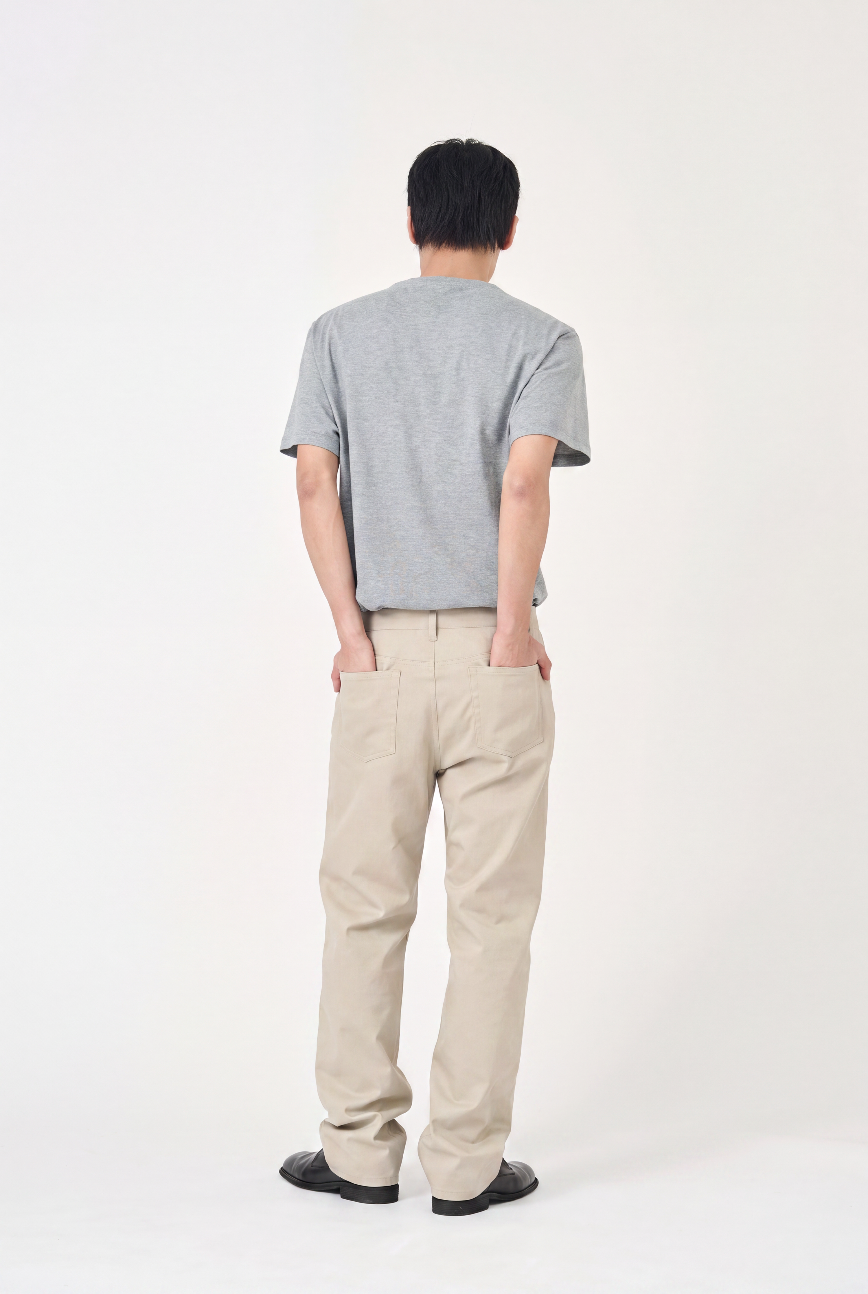 5-Pocket Vintage Chino Pants - Beige