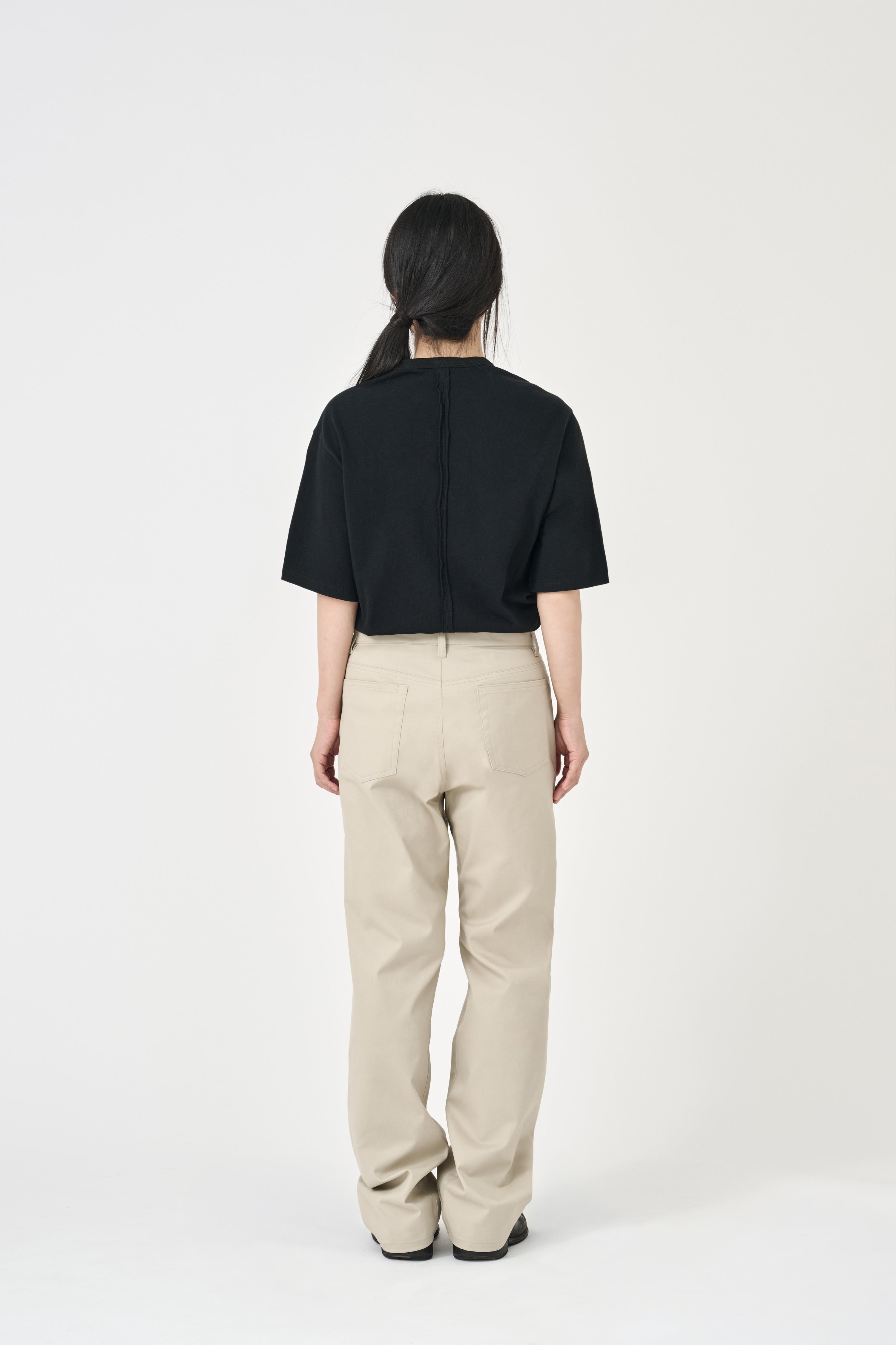 5-Pocket Vintage Chino Pants - Beige