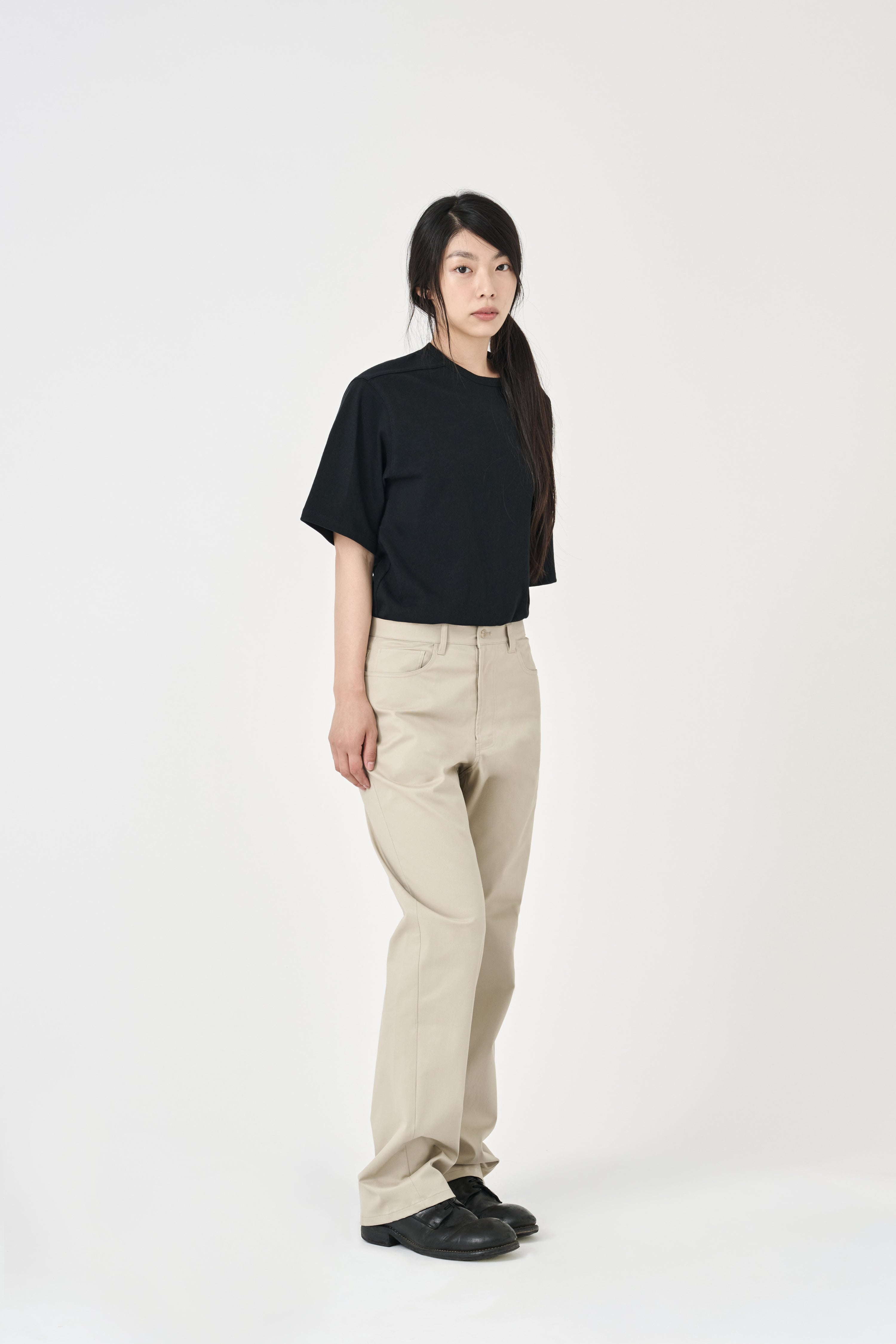 5-Pocket Vintage Chino Pants - Beige