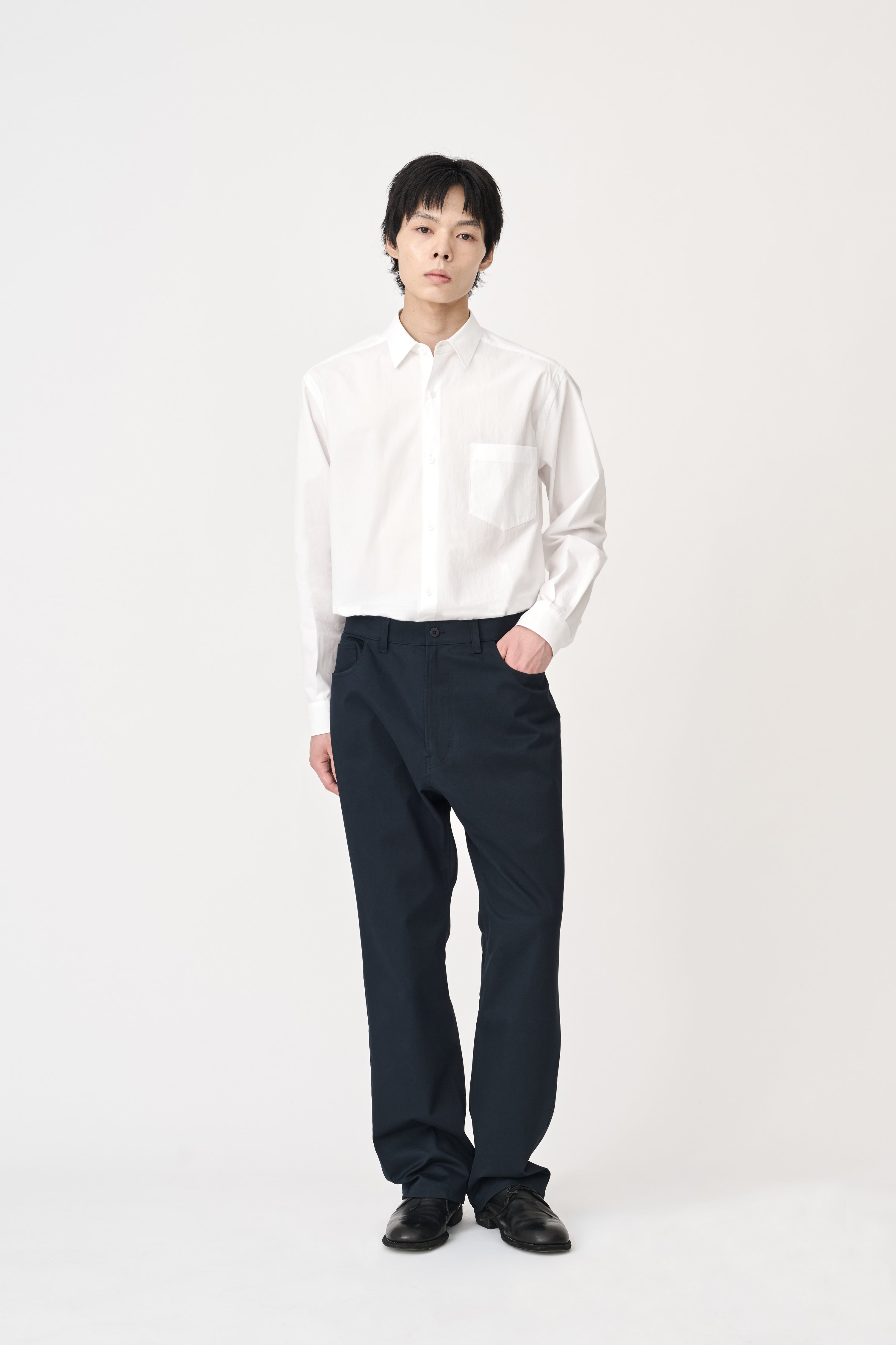 5-Pocket Vintage Chino Pants - Navy