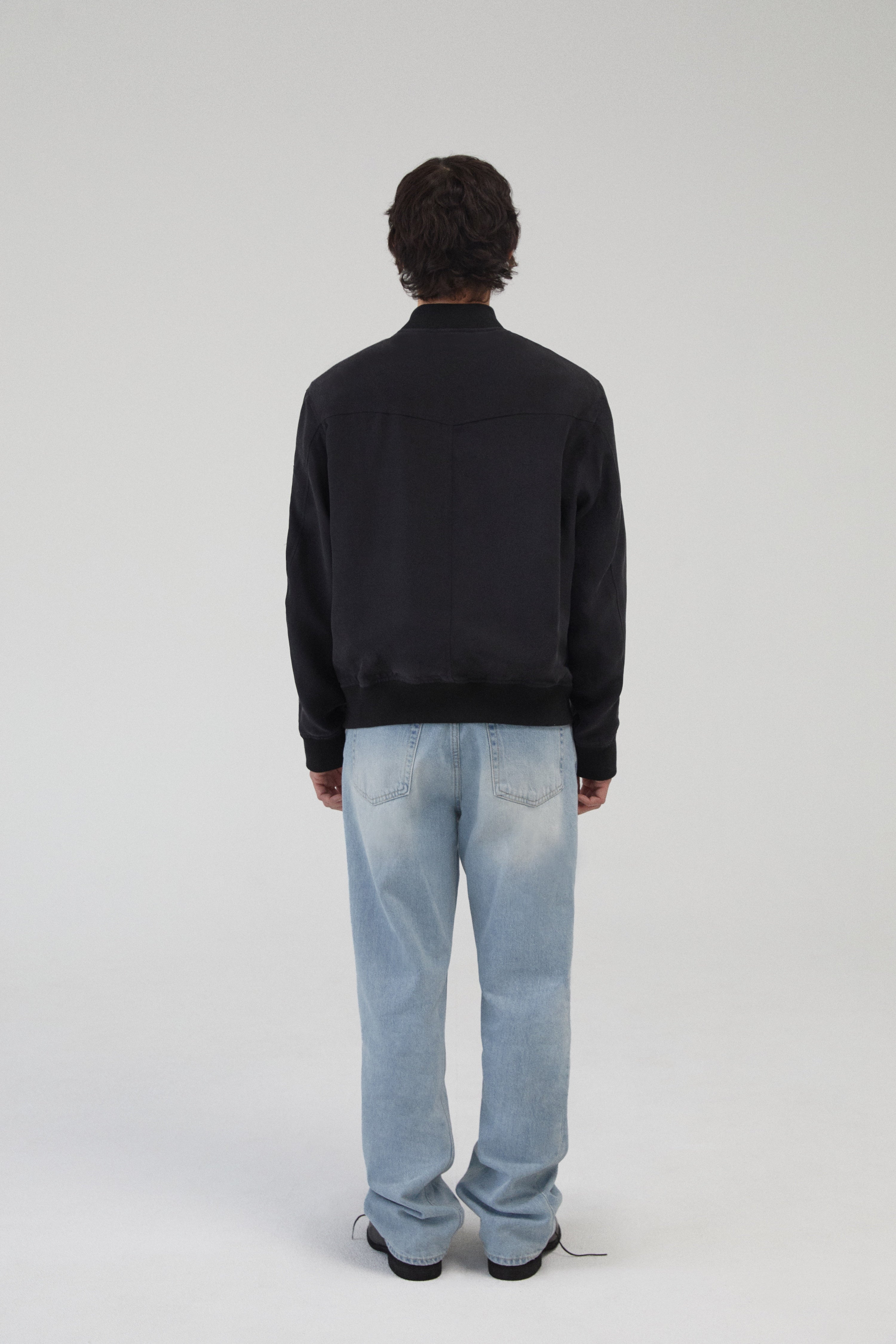 Cupro Bomber - Black