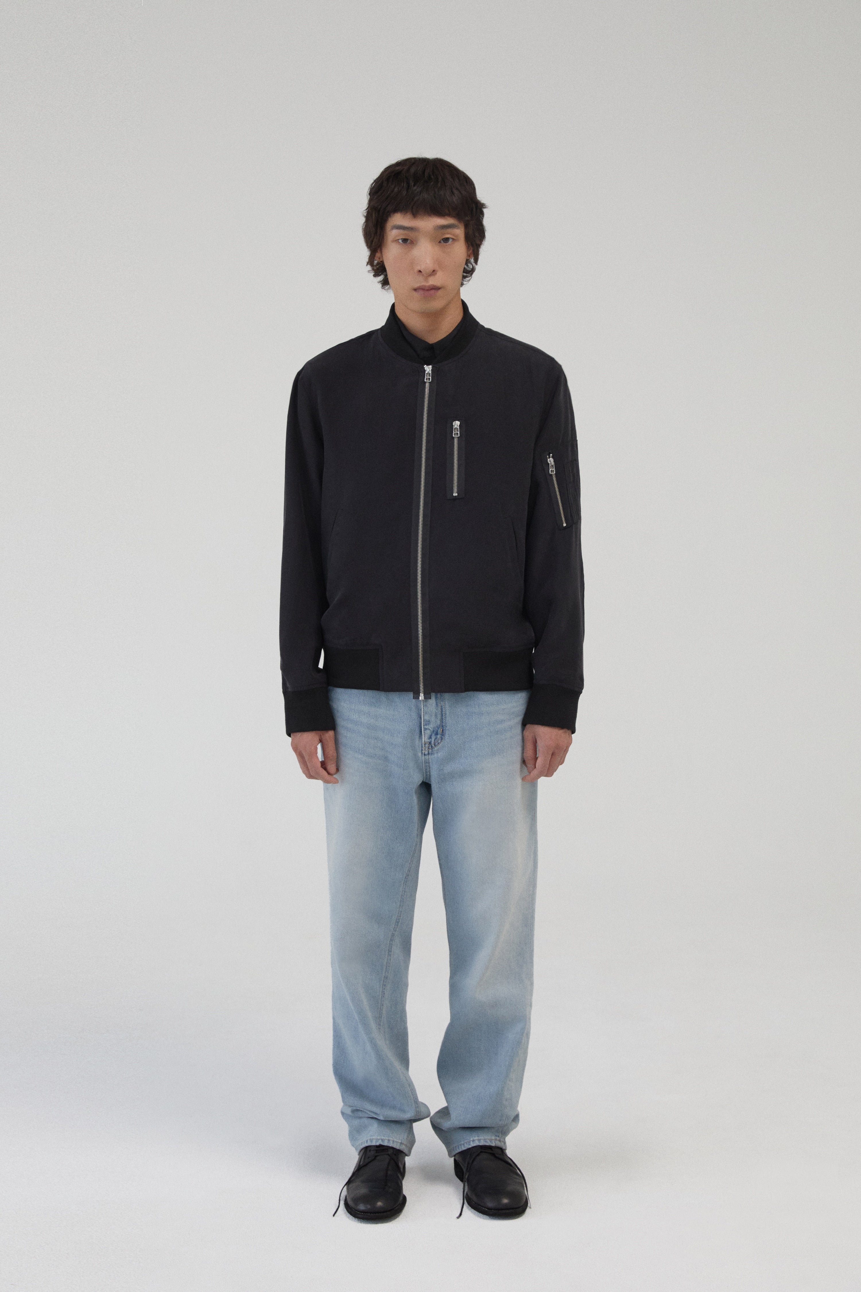 Cupro Bomber - Black
