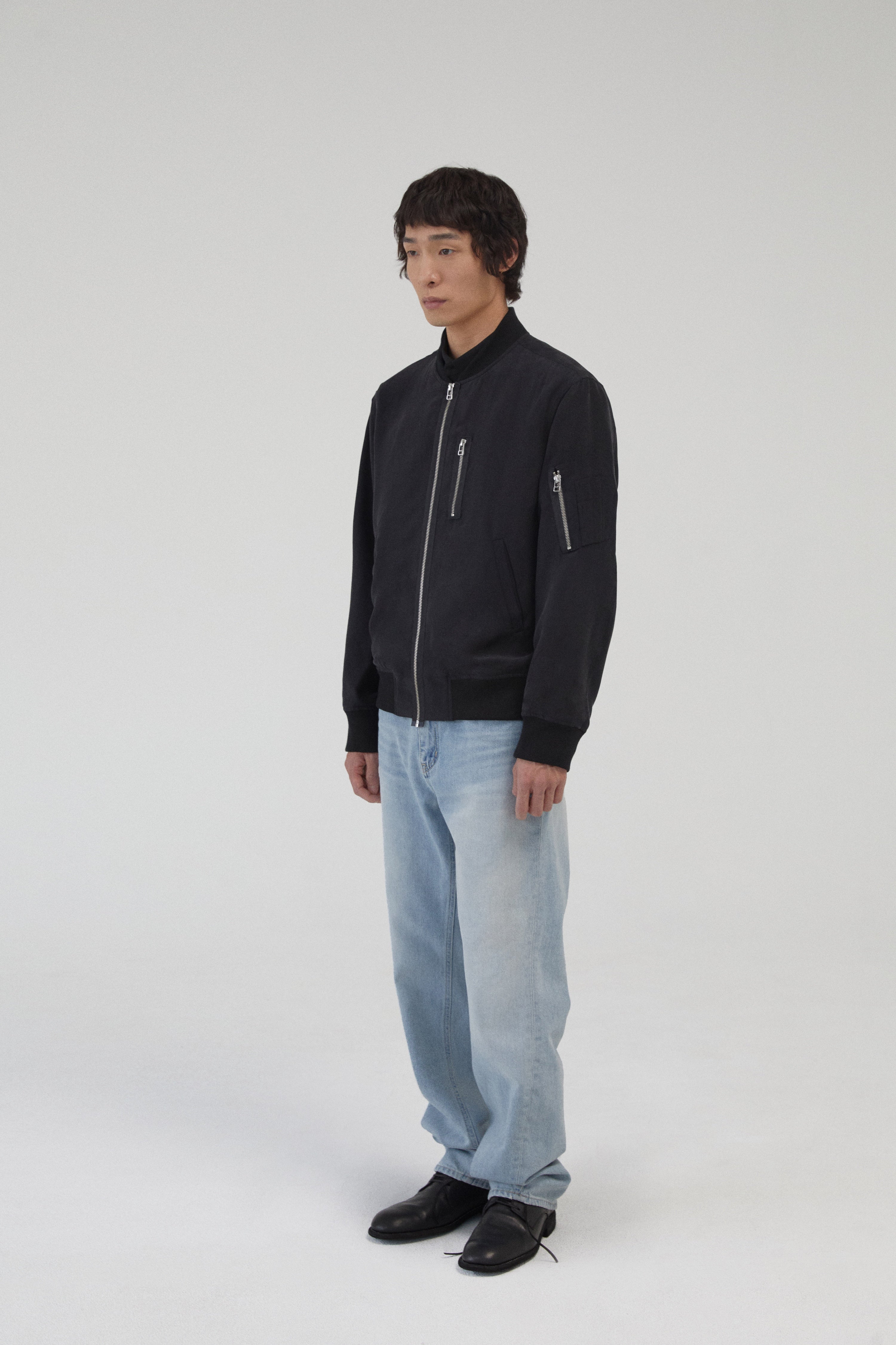 Cupro Bomber - Black