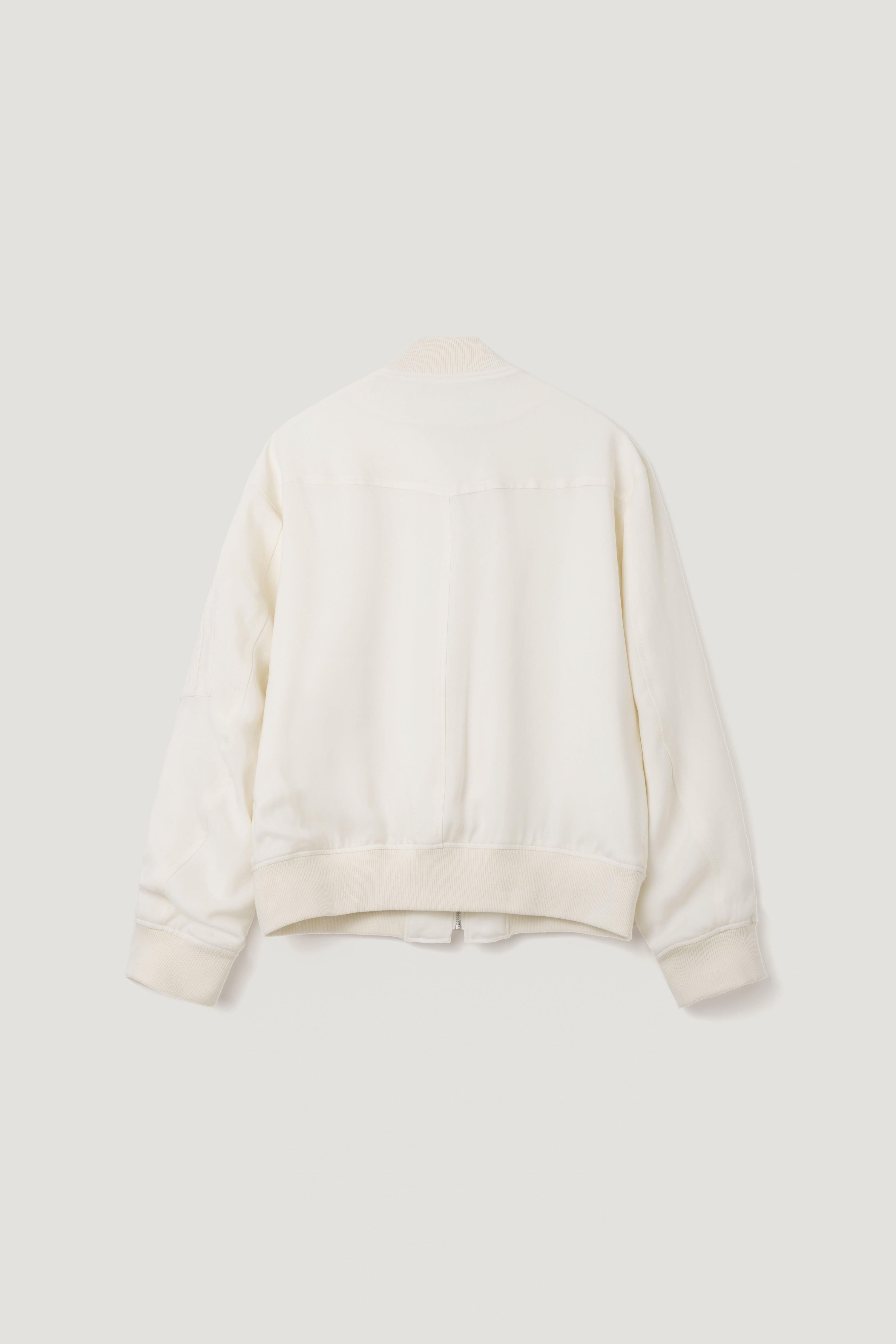 High Neck Bomber - Ivory