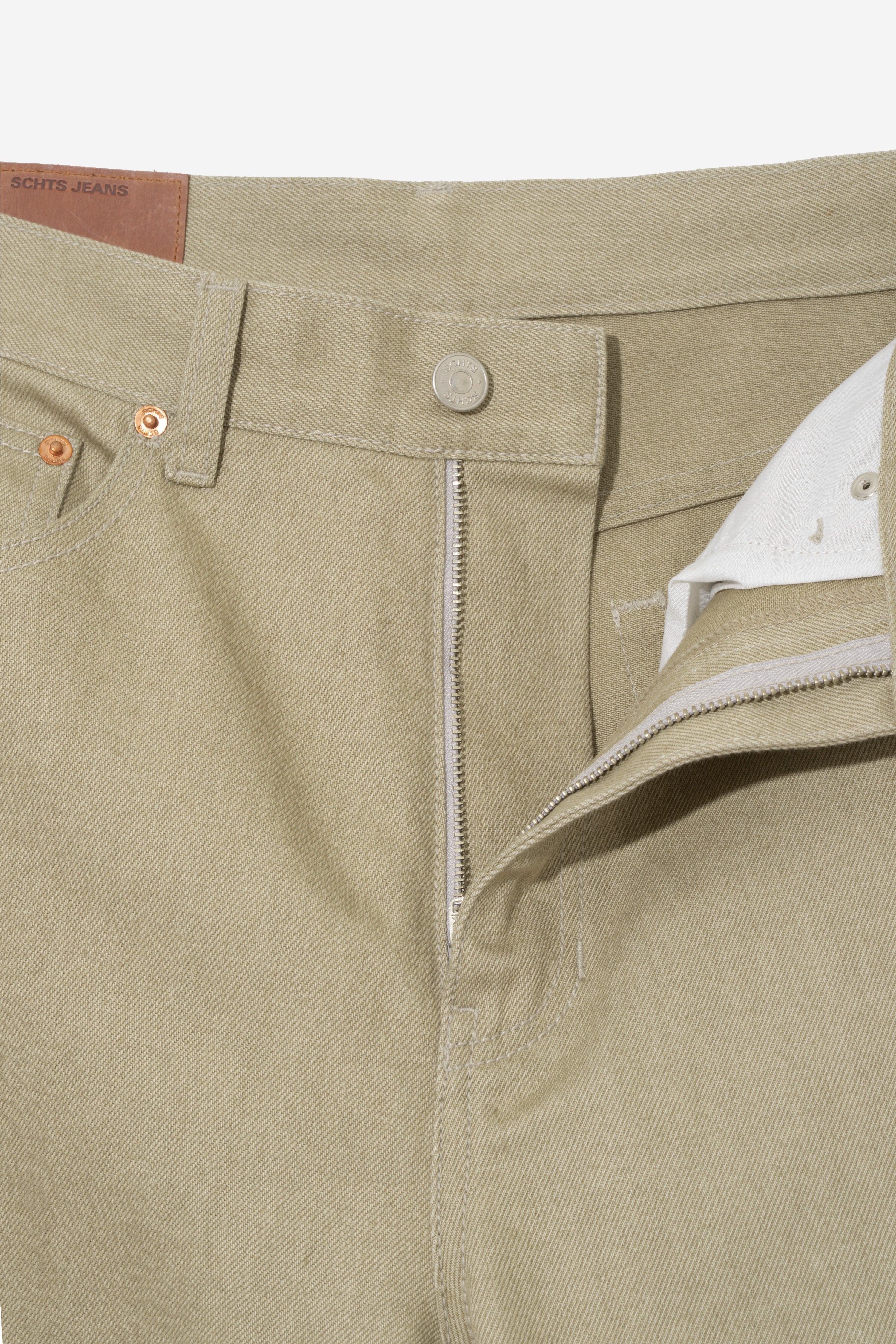 Regular Straight - Khaki Beige