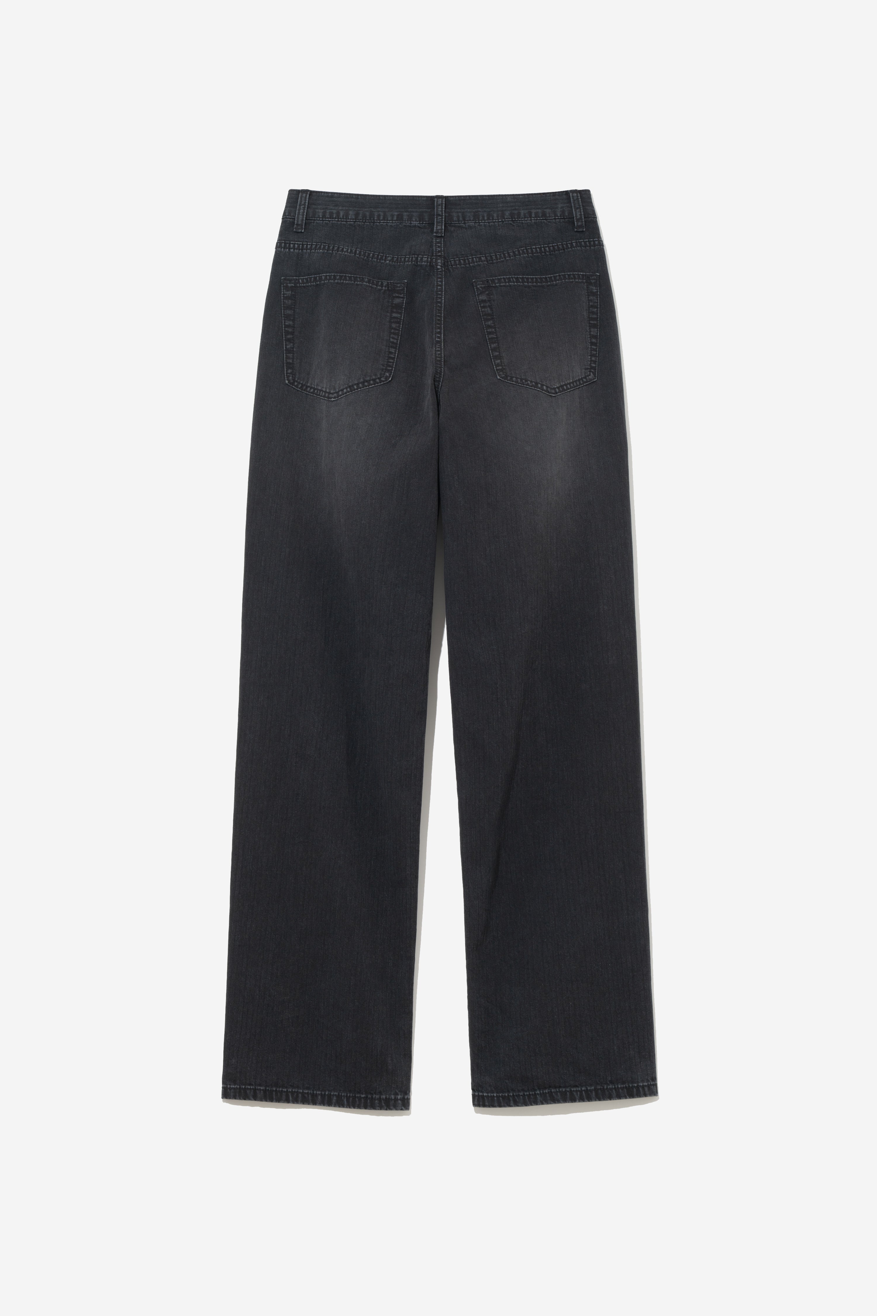 Jacquard Regular Straight - Washed Black
