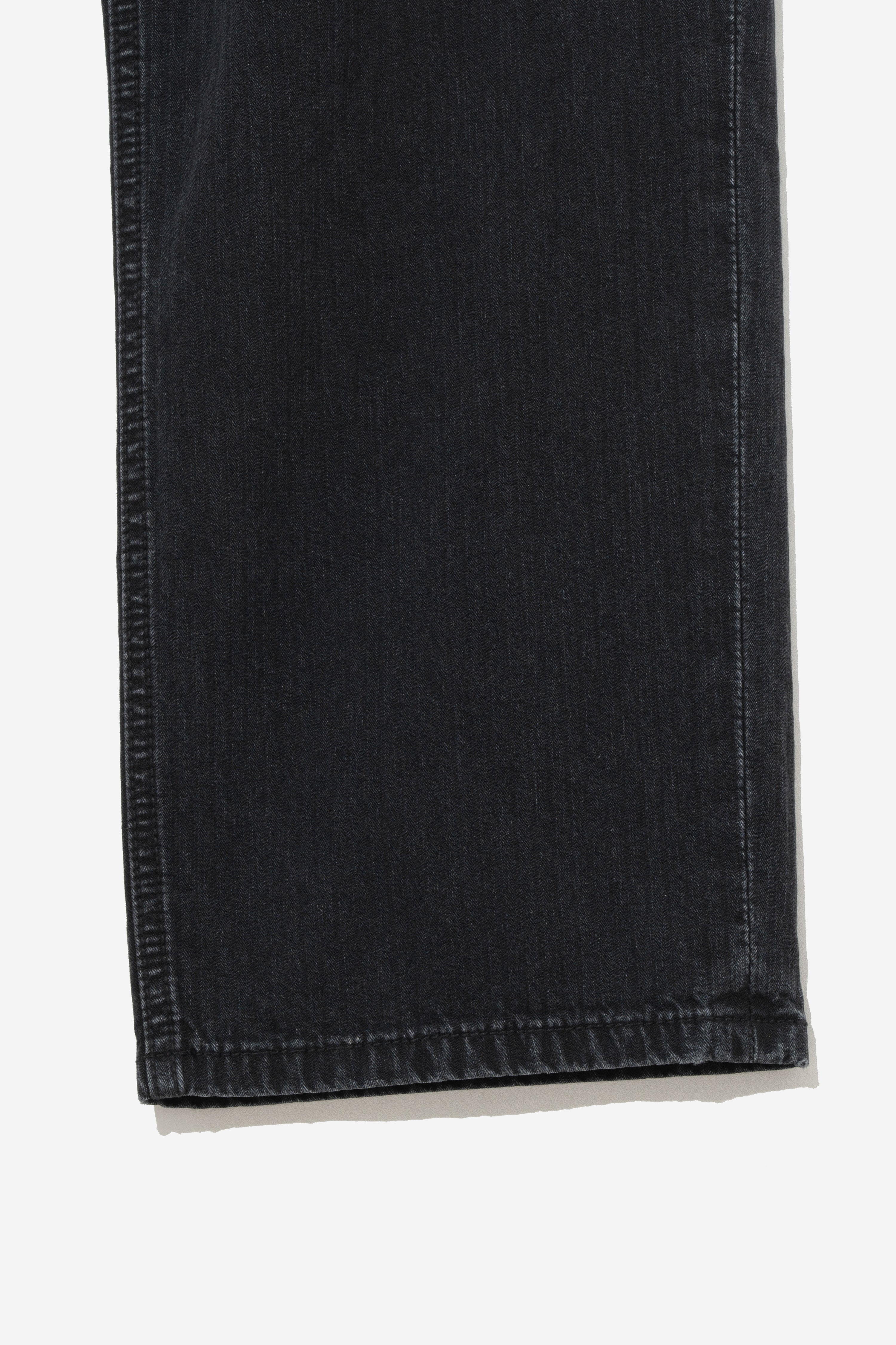Jacquard Regular Straight - Washed Black