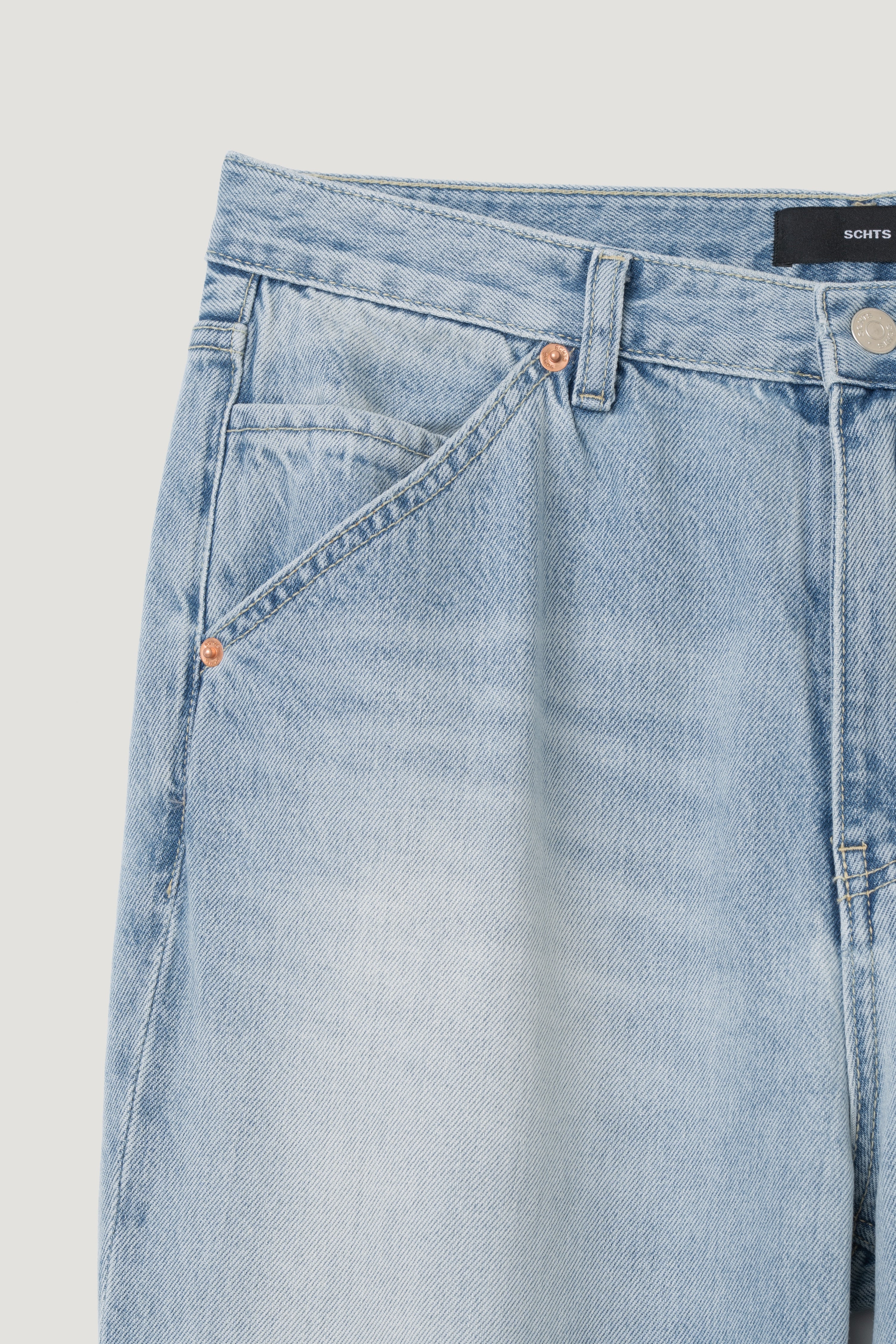 Jean1(Original Straight) - Light Blue