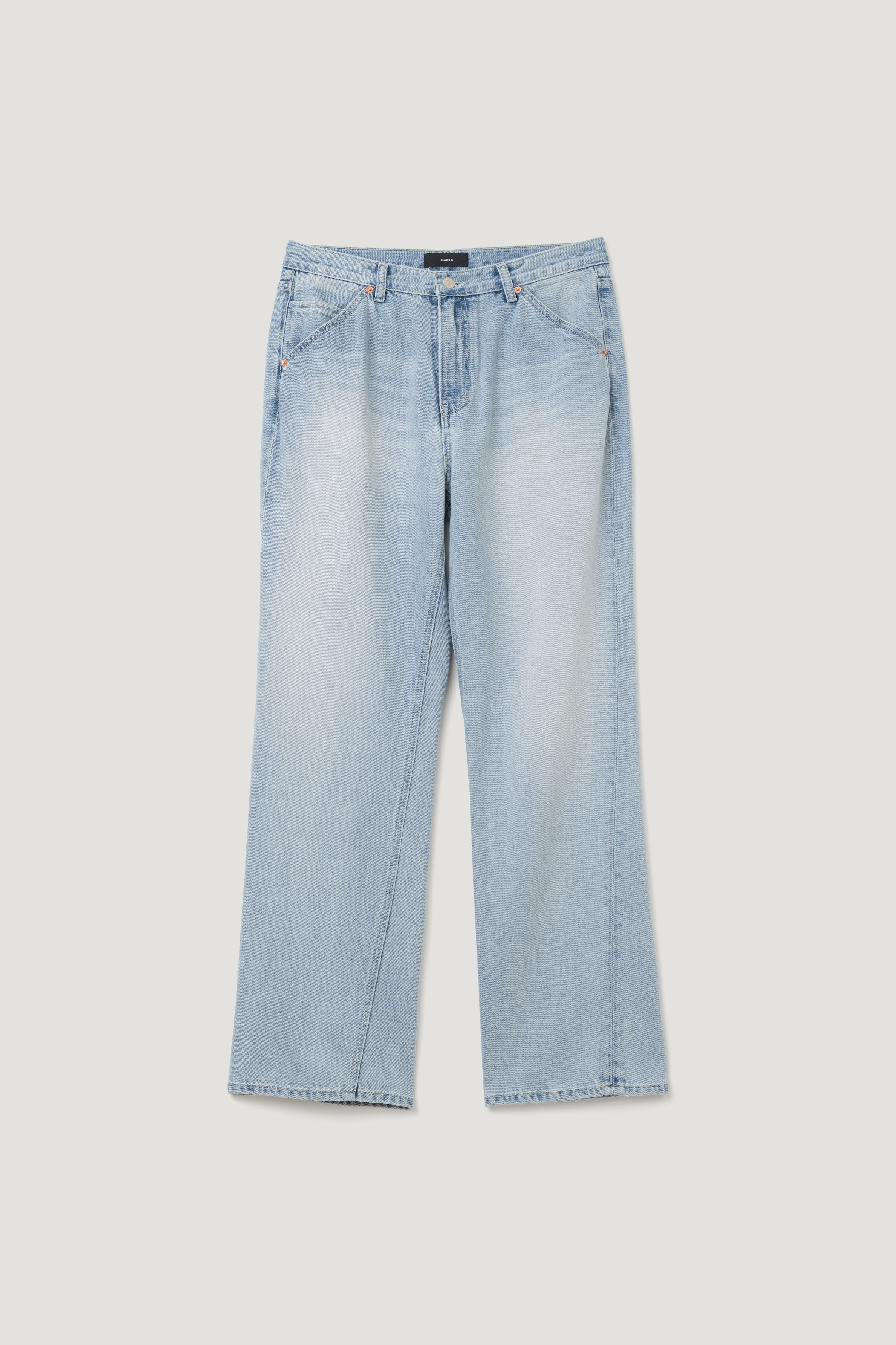 Jean1(Original Straight) - Light Blue