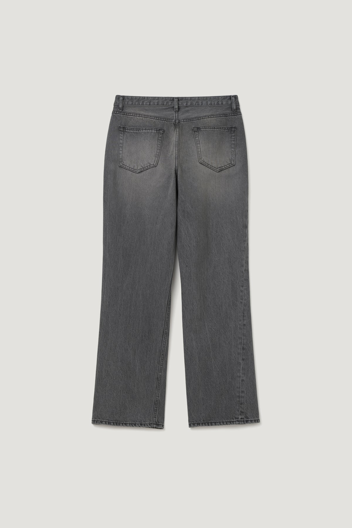 Jean1(Original Straight) - Washed Black