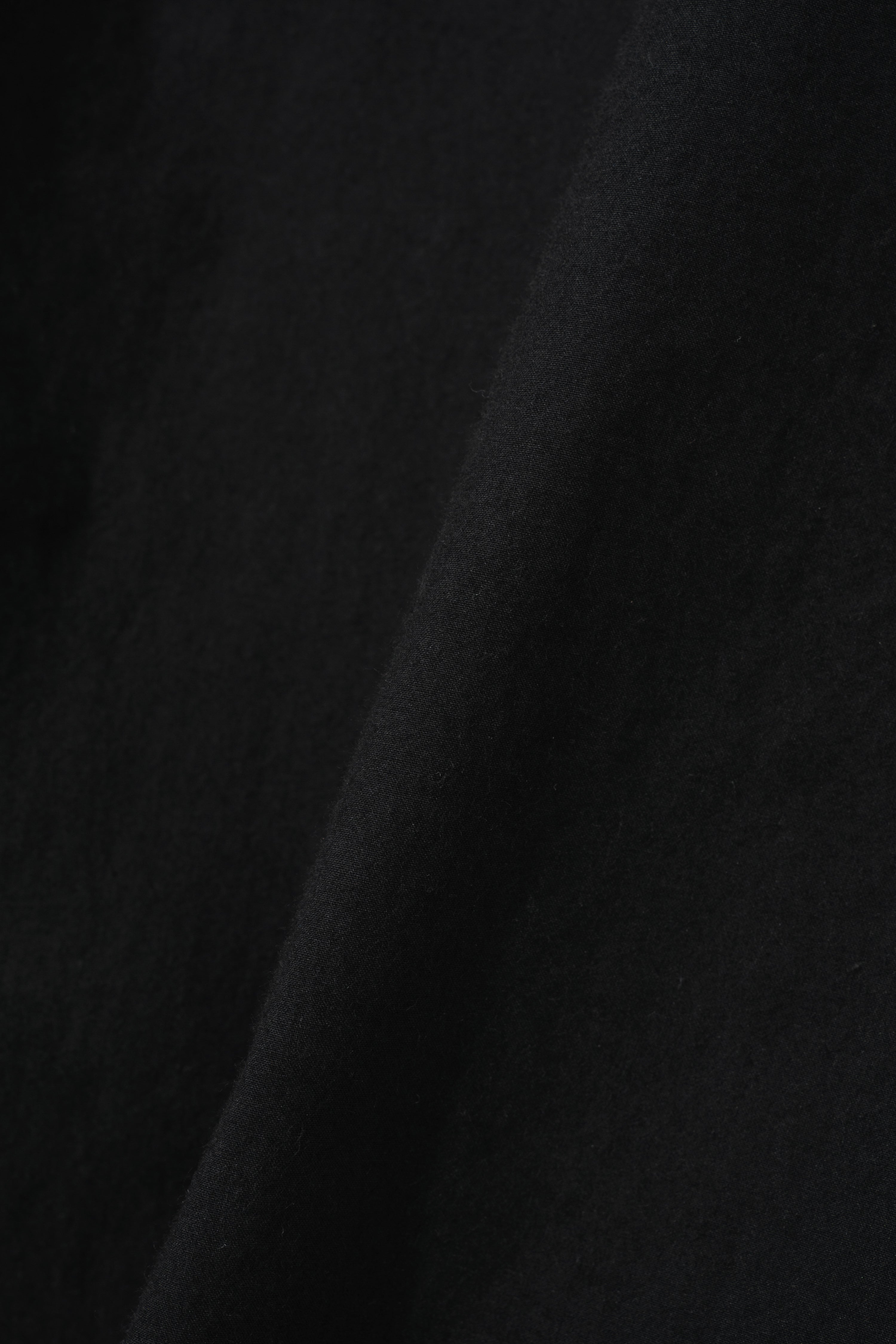 Relaxed Straight Trousers - Black