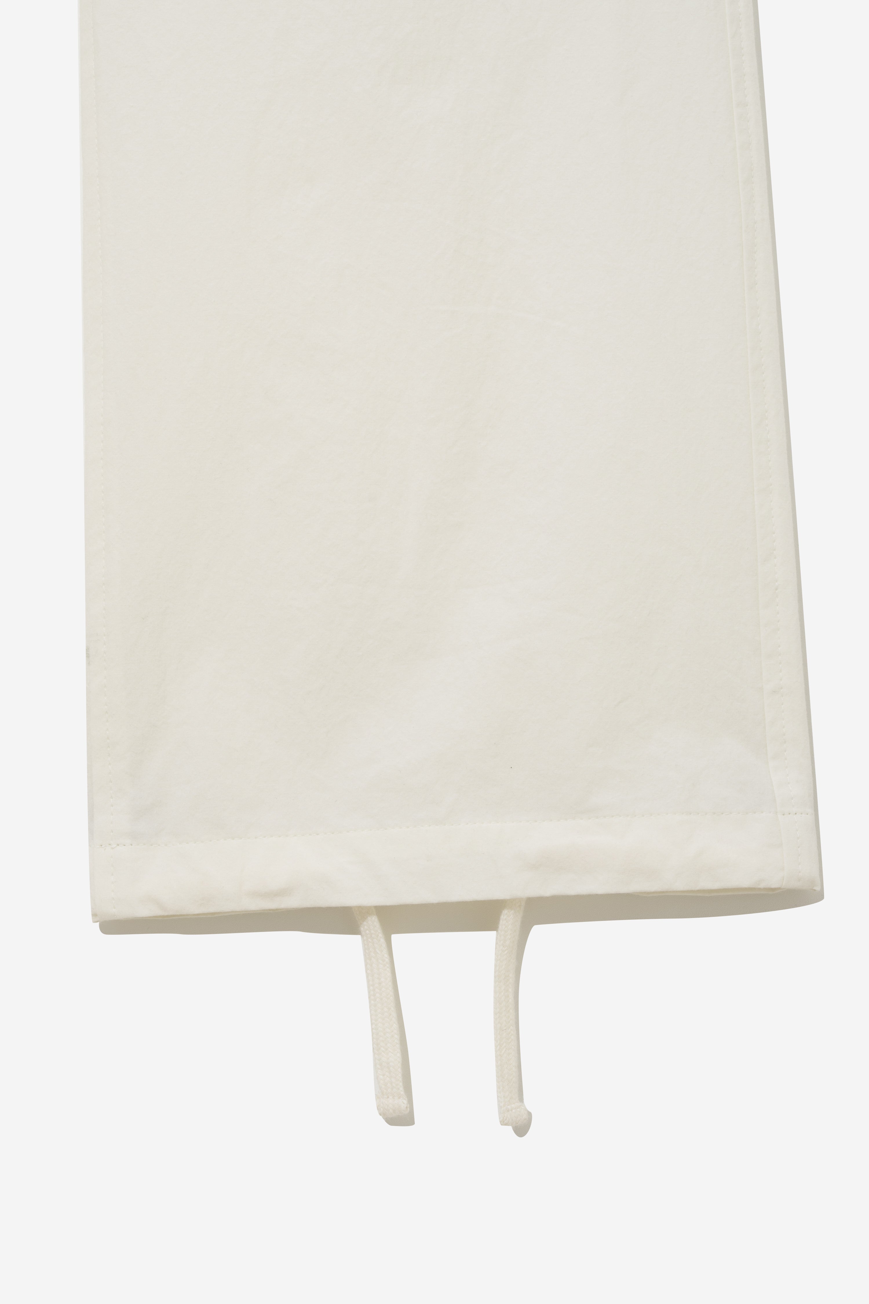 Relaxed Straight Trousers - Ecru