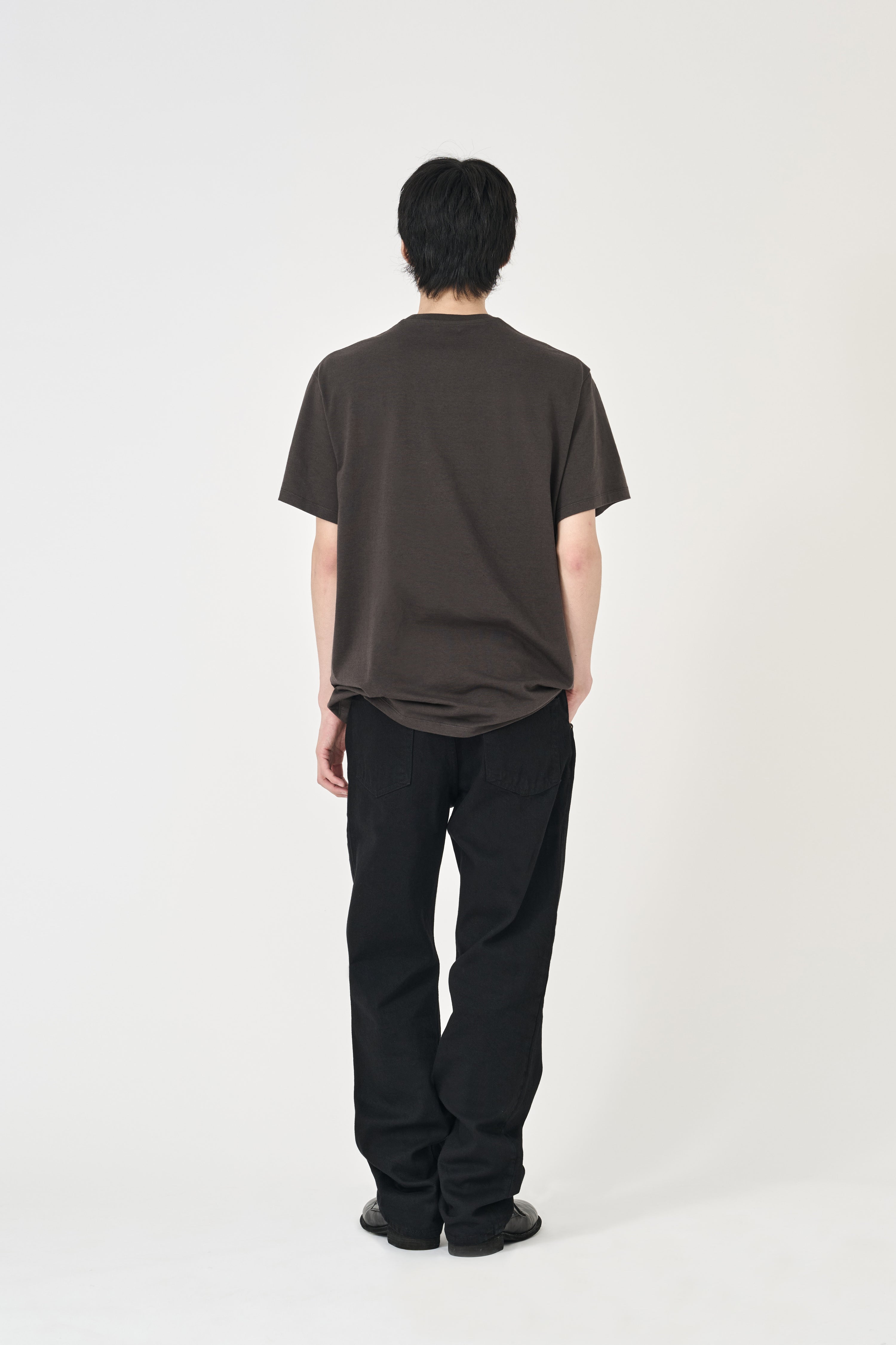 Relaxed Summer Wool Blend T-Shirt - Earth Khaki