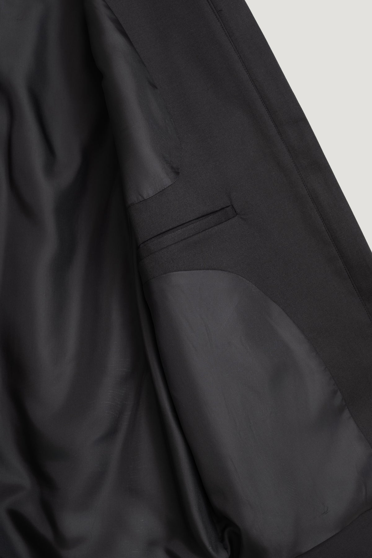 Stand Collar Jacket - Black